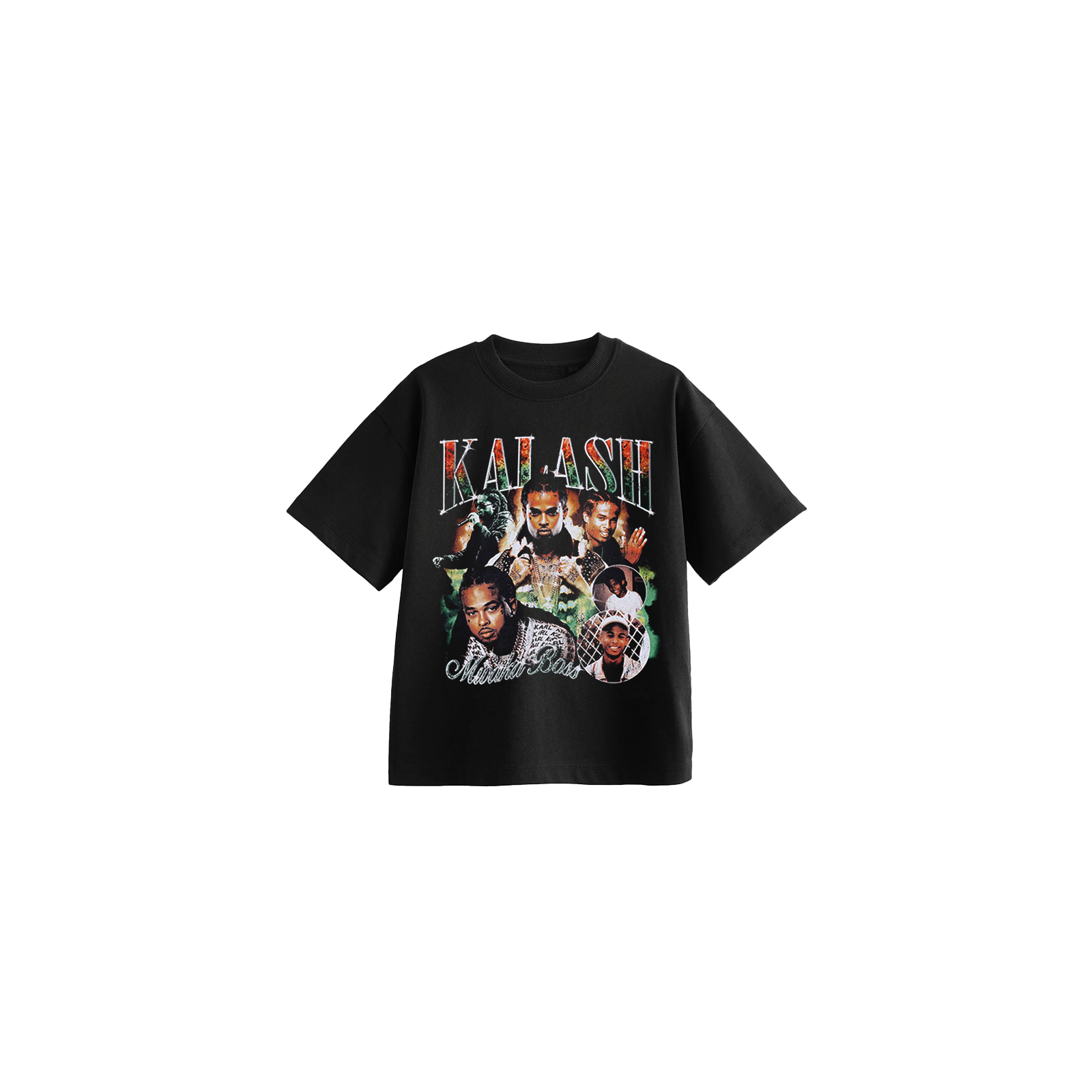 T-shirt noir pour enfants KALASH – Stade de Dillon