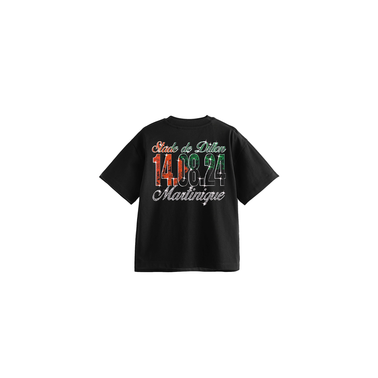 T-shirt noir pour enfants KALASH – Stade de Dillon