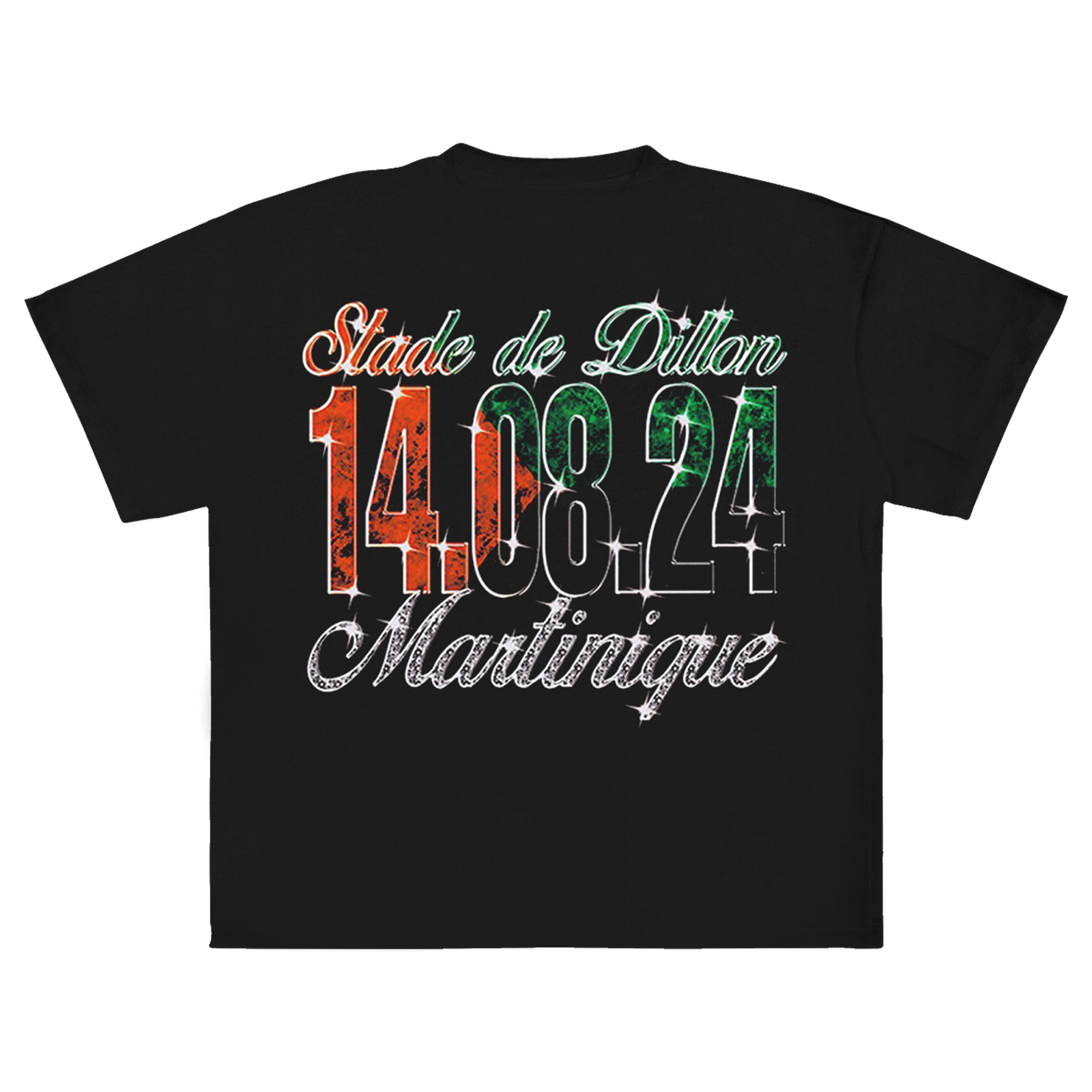 T-shirt Noir KALASH Stade de Dillon