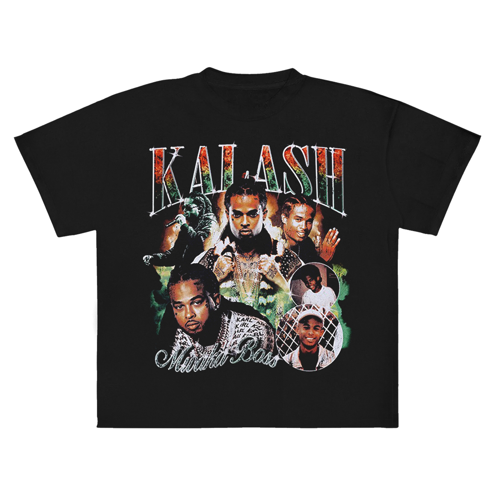 T-shirt Noir KALASH Stade de Dillon
